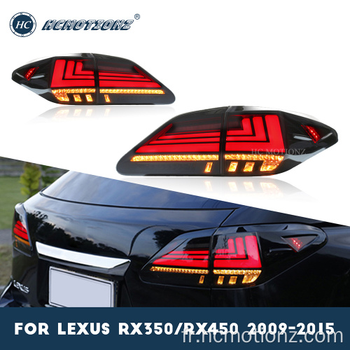 HCMOTIONZ LEXUS RX350 2009-2015 Feux arrière LED